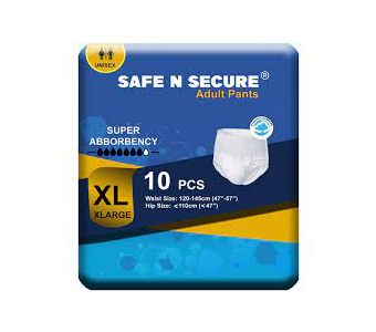 Senior Adult Diaper 40-60 Large Grand 10 Pcs
