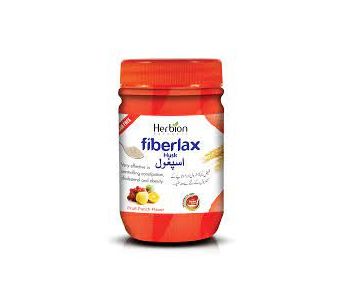 HERBION Fiberlax Ispaghol Fruit Punch Flavor 85Gm