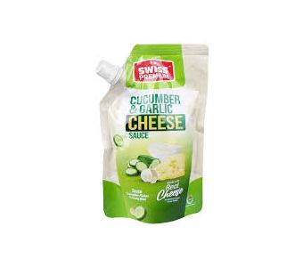 SWISS premium cucumber & garlic cheese sauce 200g