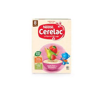 NESTLE CERELAC APPLE PEAR & STRAWBERRY 175 GM