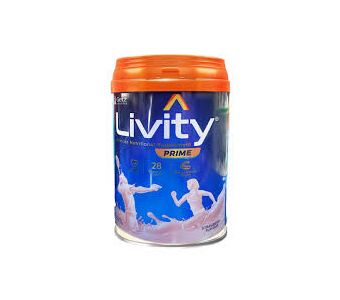 LIVITY PRIME STRAWBERRY FLAVOUR 400GM