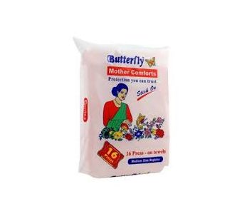 BUTTERFLY MOTHER COMFORT 16PCS
