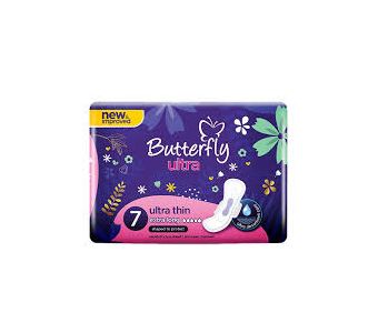 NEW BUTTERFLY ULTRA THIN LONG 7PCS