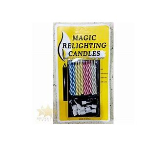 MAGIC RELIGHTING CANDLES