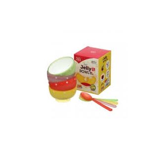 Colourfull Jelly Bowls 4 Piece