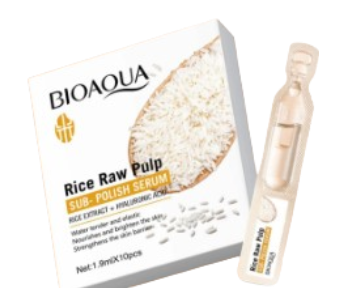 BIOAOUA Rice Raw Pulp Sub - Polish Serum 10pcs