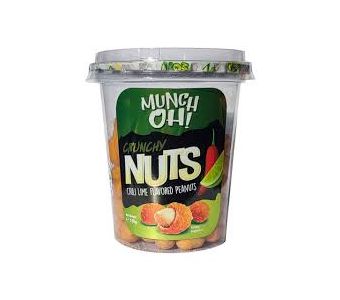 MUNCH OH CRUNCHY NUTS JALAPENO FLAVORED PEANUT 150G