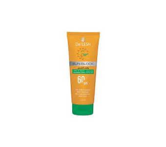 DE'LESH SUN BLOCK 60 SPF 100ML
