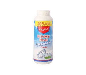 ENGLISH PRICKLY HEAT THANDA BODY POWDER 110G