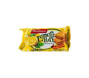MALIBAN LEMON PUFF 100G 4PCS