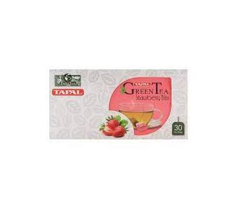 TAPAL Green Tea Strawberry - 30 bags