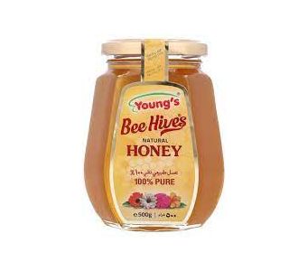 YOUNG'S 100% pure Honey 500gm