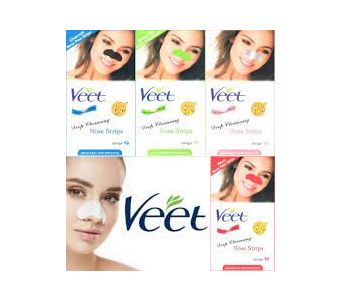 VEET-Nose strips Vitamin E 8S Blue