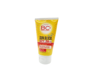 BC+ SUN BLOCK SPF 70 SUNSCREEN LOTION 120ML