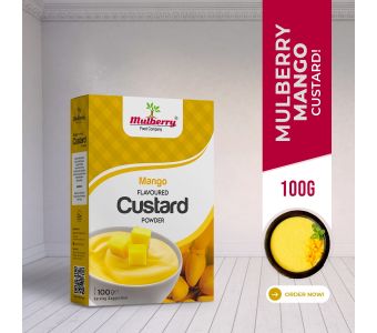 Mulberry - Mango Custard 100g