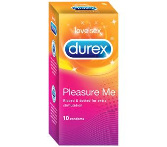 Durex ( 10 in 1 ) Pleasure Me Condoms