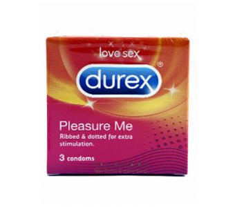 Durex Pleasure Me Condoms – Pack of 03