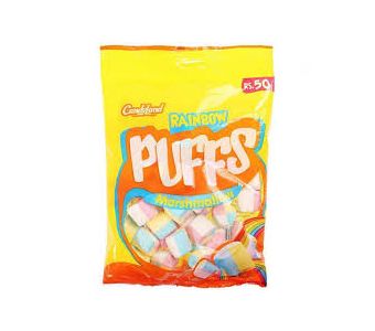 Candyland Puffs Marshmallow Rainbow