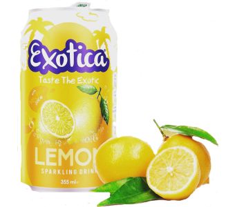 Exotica Lemon Sparkling Juice 355ml Eb