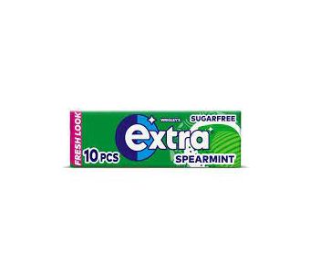 Extra Spearmint Gum 10Pcs