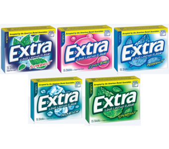 Extra Bubble Gum 1 piece pack