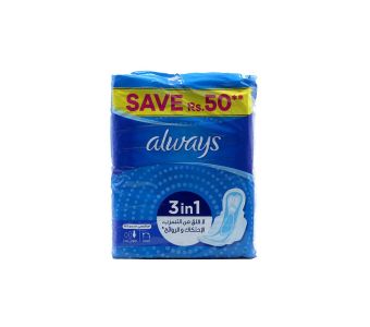 ALWAYS - 3 in 1 Extra long Value Pack 26pcs