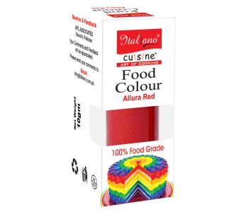 ITALIANO - CUISINE FOOD COLOUR ALLURA RED 10GM