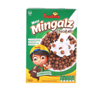 FUNCHIES Mingalz Chocoballs Cereal - 330 grams