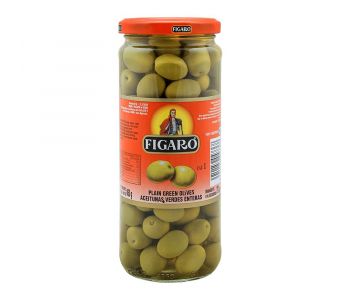 FIGARO Green Plain Olives 240g