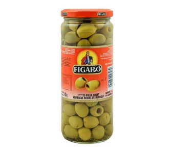 Figaro Pitted Green Olives 450