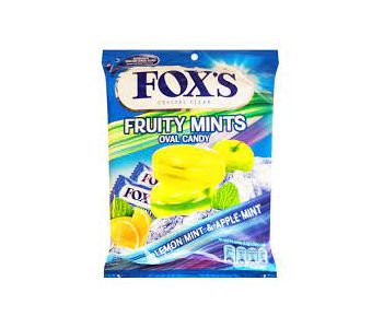 Fox Fruity Mints Oval Candy 125G