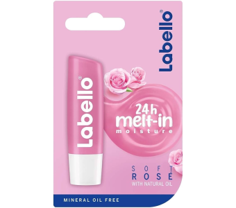 LABELLO Soft Rose Lip Balm 4.8g