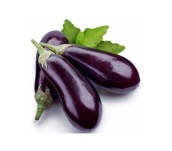 Fresh Brinjal / Eggplant / Baingun Gol 1 Kg