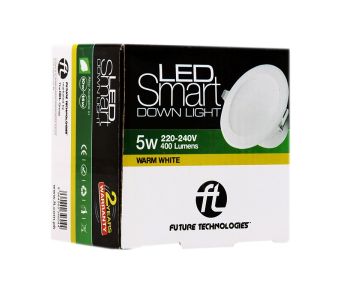 FT LED Smart Down Light - 5W (Warm White)