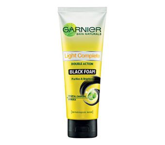 Garnier Light Complete Foam Black 100ml