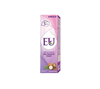 EU Safe & Smooth Normal Skin Hair Removal Cream 75gm