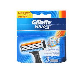 Gillette Blue3 Cartridges 3Pcs
