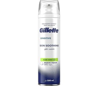 GILLETTE Shaving Foam Senstive Skin Soothing - 250ml 