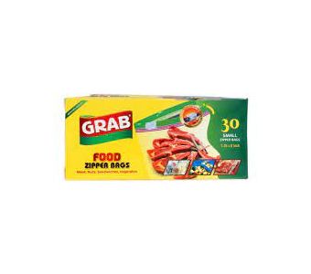 Grab Zipper Bags 30 Pcs 725X8Inch