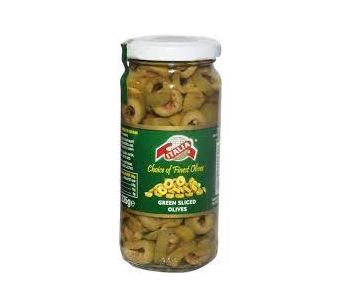 Green Sliced Olives 450Gm