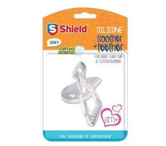 Shield Slicone Soother & Theeter 6M+