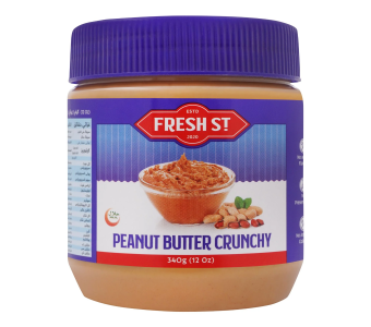 FRESH ST Peanut Butter Crunchy 340g