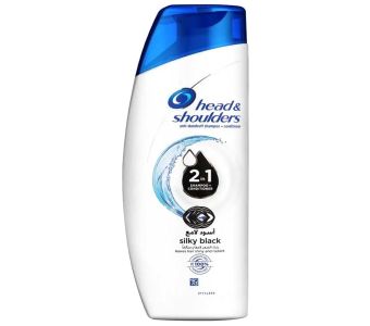 HEAD & SHOULDERS - 2 in 1 Silky Black Shampoo 360ml
