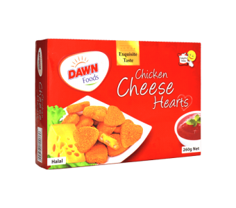 DAWN - CHICKEN CHEESE HEART 260g