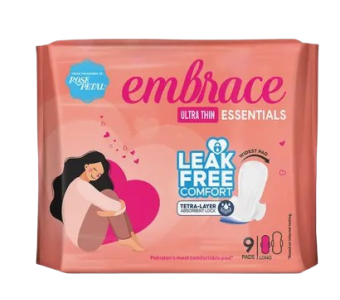 EMBRACE Essentials Ultra-Thin Long 9 Pads
