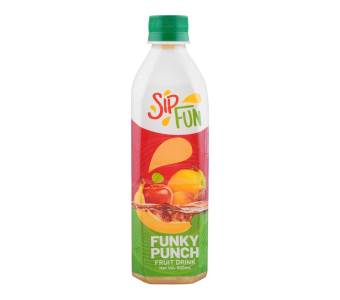 SIP FUN Funky Punch Fruit Drink - 500ml