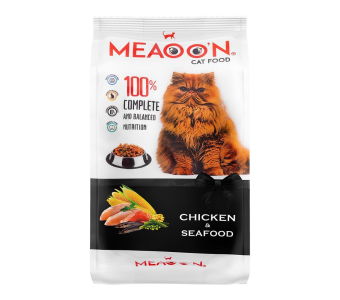 MEAOON - Cat Food Chicken and Seafood 400gm