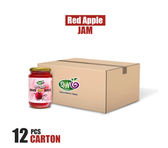 Q&N FLAVORS RED APPLE JAM 400GM (12Pcs Carton)