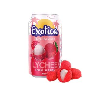 Exotica Lychee Sparkling Juice 355ml Eb
