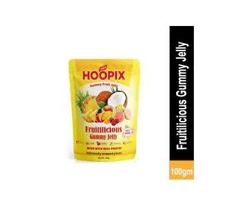 Hoopix Fruitilicious Gummy Jelly 100Gm
